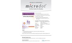 Microdot - Safety Pen Needles- Brochure
