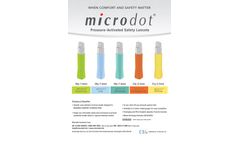 Microdot - Safety Lancets - Brochure