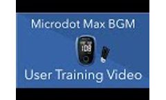Microdot Max Blood Glucose Monitor - Video