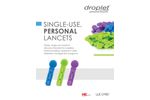 Droplet - Personal Lancet - Brochure
