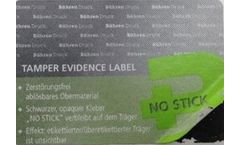 Etikett - Tamper Evidence Labels