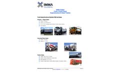 IMMA Global Truck, Tractor Head Superstructure & Semi-Trailers - Brochure