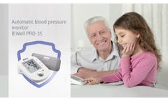 B.Well PRO-35 Automatic blood pressure monitor - Video