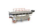Model I-Care Ophtalmology - Stretcher Trolley with Removable and Interchangeable Head Rest