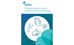 Beldico - Transport Bags for Organs and Tissues for Transplantation - Brochure
