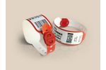 Brenmoor - Model FAST1STB SATO - Compatible Adult Printable Hospital Wristbands