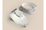 Brenmoor - Model FAST100 - Clasp-Fastening Adult Printable Hospital Wristbands