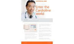 Cardioline - Model ECG100L - Portable 12 Lad ECG Device Brochure