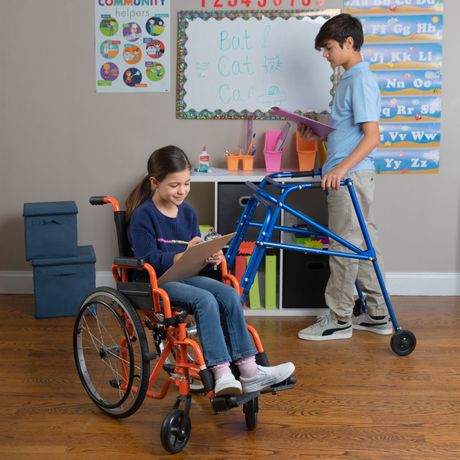 Pediatric Children`s Lightweight Manual Wheelchair-1