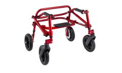 Klip - Model KP - 4-Wheeled Posterior Walker with Flip Up Seat and 8