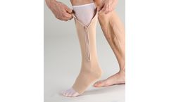 Model Varisan Ulcer-Kit - Knee-High Stocking With Zip for Venous Ulcer Kit