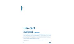 Dagri - Model Uni-Cart - Compact and Safe Equipment Cart - Brochure