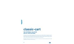 Dagri - Model Classic-Cart - Twin-Column Equipment Cart - Brochure