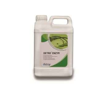 Detro - Model Enzym - Concentrated Enzymatic Cleaner for Medical Instruments and Endoscopes