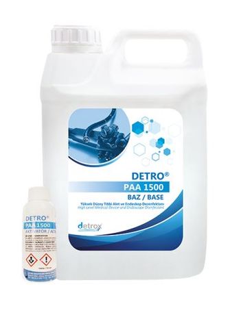 Detro - Model PAA 1500 - Peracetic Acid Based High Level Medical Instrument and Endoscope Disinfectant