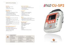 IPAD - Model CU-SP2 - Semi-Automated External Defibrillator System - Brochure