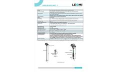 Leomi - Model 586 S - Insertion Thermal Mass Flowmeter - Datasheet