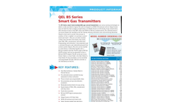 BACnet - Model B5 Series MS/TP - Toxic or Combustible Gas Transmitter/Sensors Brochure