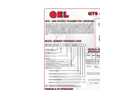 QEL - Model QTS-1300 Series - Oxygen Transmitter/Sensors - Brochure