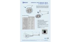 EMALED - Model 300 W / 300 W + - Surgical Light - Brochure