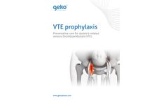 Neuromuscular Electrostimulation Device for VTE Prevention ??? Obstetrics - Hospital Applications - Brochure