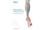 Neuromuscular Electrostimulation Device for Post-Operative Oedema Prevention - Hospital Applications- Brochure
