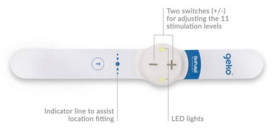 Geko Onpulse Neuromuscular Electrostimulation Hospital Applications Device