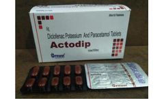 Actodip - Diclofenac Potassium and Paracetamol Tablet