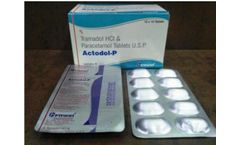 Actodol - Model P - Tramadol, Paracetamol Tablet