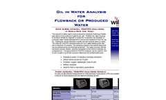 Oil in Frac Water Measurements - Brochure