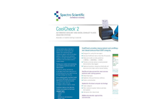 CoolCheck - Model 2 - Automated Coolant and Diesel Exhaust Fluids Analysis System - Datasheet