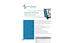 SpectrOil M Series  Oil Analysis Spectrometer - Datasheet