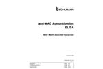 B??HLMANN - Model anti-MAG - Autoantibodies ELISA - Brochure