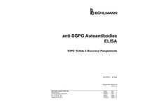 B??HLMANN - Model anti-SGPG - Autoantibodies ELISA - Brochure