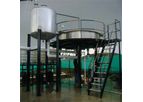 Daftech - Circular Dissolved Air Flotation (DAF) System for Wastewater Treatment in Food Industry