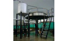 Daftech - Circular Dissolved Air Flotation (DAF) System for Wastewater Treatment in Food Industry