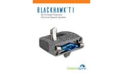 Blackhawk - Model TI - Cervical Spacer System - Brochure
