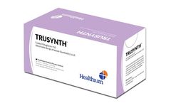 Healthium - Model Trusynth Polyglactin 910 - Braided and Coated for Soft Tissue Approximation