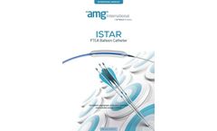 Amg - Model ISTAR PTCA - Balloon Catheter - Brochure