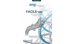 Amg - Model FACILE-pp Advance - Self Expanding Stent - Brochure
