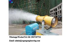 YG - Model Dust - Fog Cannon Machine | Water Mist Spraying Machine