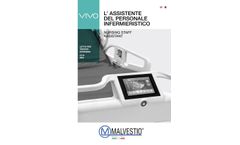 Malvestio Vivo - Model 378250B - ICU Bed with Weighing System and Mattress - Brochure