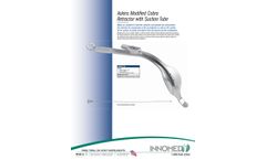 Innomed - Model 3408 - Askins Modified Cobra Retractor with Suction Tube Brochure
