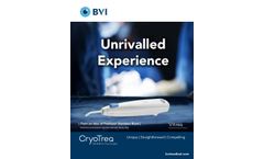 BVI CryoTreq - Single use Ophthalmic Cryosurgery Device - Brochure