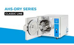 AHS-DRY (22-79L) - Horizontal benchtop laboratory autoclaves with drying