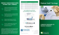 Patient Safe - Syringes - Brochure