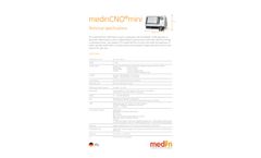 Medin - Model CNO mini - Basic nCPAP and High Flow Oxygen Therapy Device - Brochure