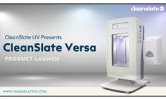 New CleanSlate UV Versa - Video