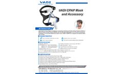 VADI - Model VB14-01 - CPAP Mask and Accessory - Brochure