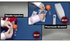 Workflow of the PharmaJet Stratis Needle-Free Injector vs. a Traditional Needle Injection - Video
